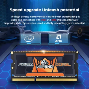 Puskill DDR4 DDR3L Bộ nhớ RAM Notebook 32GB 16GB 8GB 4GB 3200 2666 2400 1600 1333 Bộ nhớ máy tính xách tay Sodimm 6 Doanh số chính 32 GB RAM DDR4 - №2