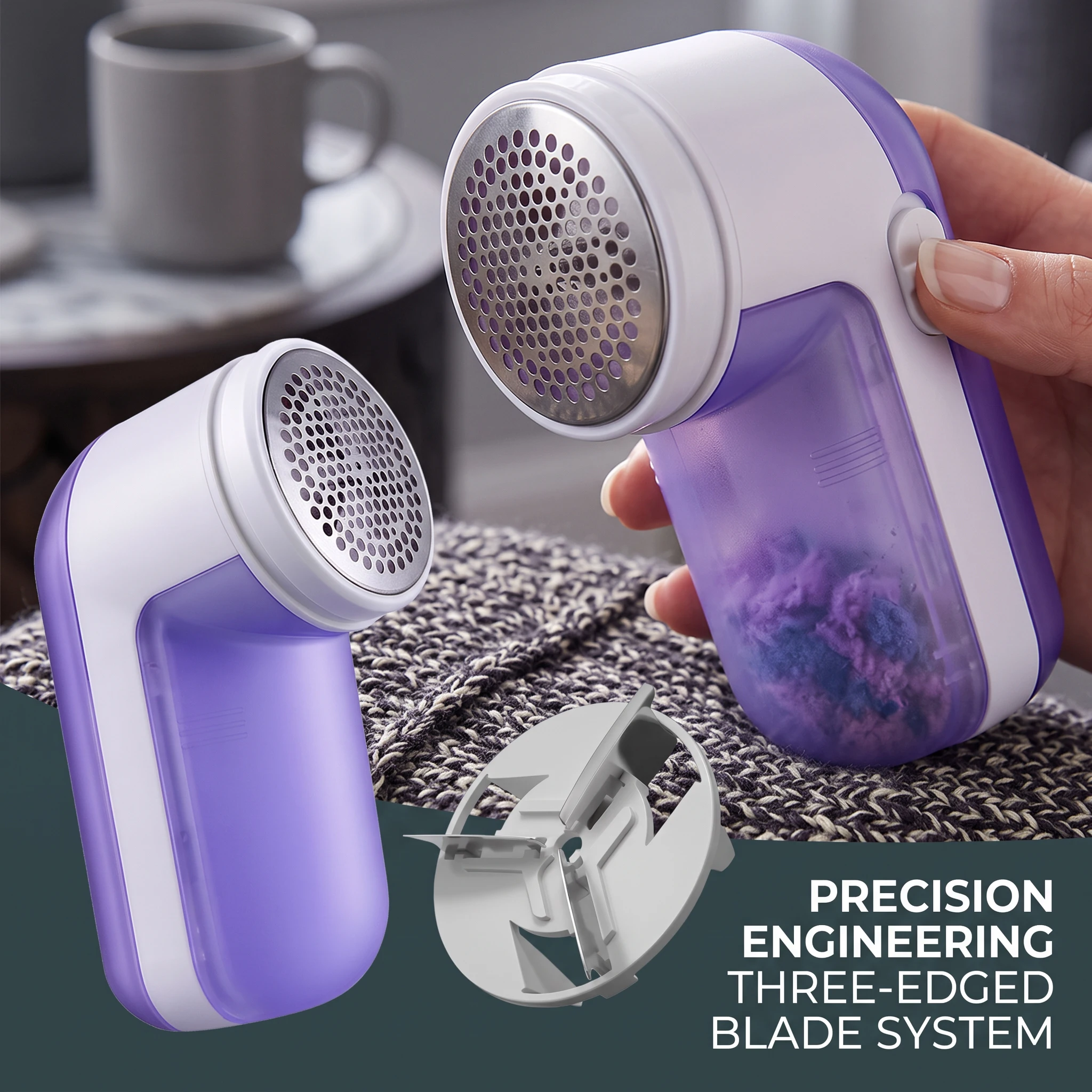 Electric Household Clothes Shaver Fabric Lint Remover Fuzz Electric Fluff Portable Brush Blade Professional Lint Remover Trimme