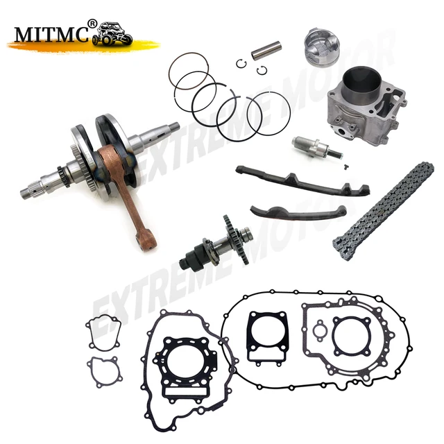 Wymiana silnika cylindrowy wał korbowy pasuje do Linhai 500 E2 E4 T3b EFI 500 PROMAX M550 M550L T-BOSS 550 E4 35121 35119