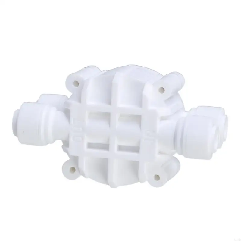 A2UD 1/4 дюйма Tube 4 -Way Port Auto Выключите клапаны с толкающими фитингами для обратных осмосов