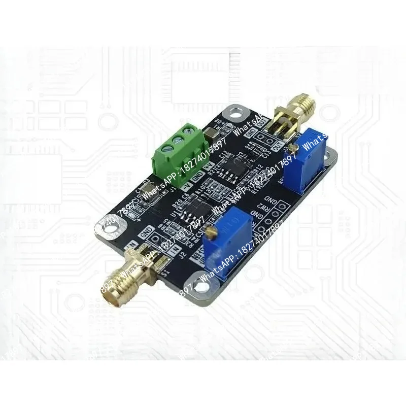 Analog adjustable phase-shifting amplifier module Within the Range of 0-350 Degrees