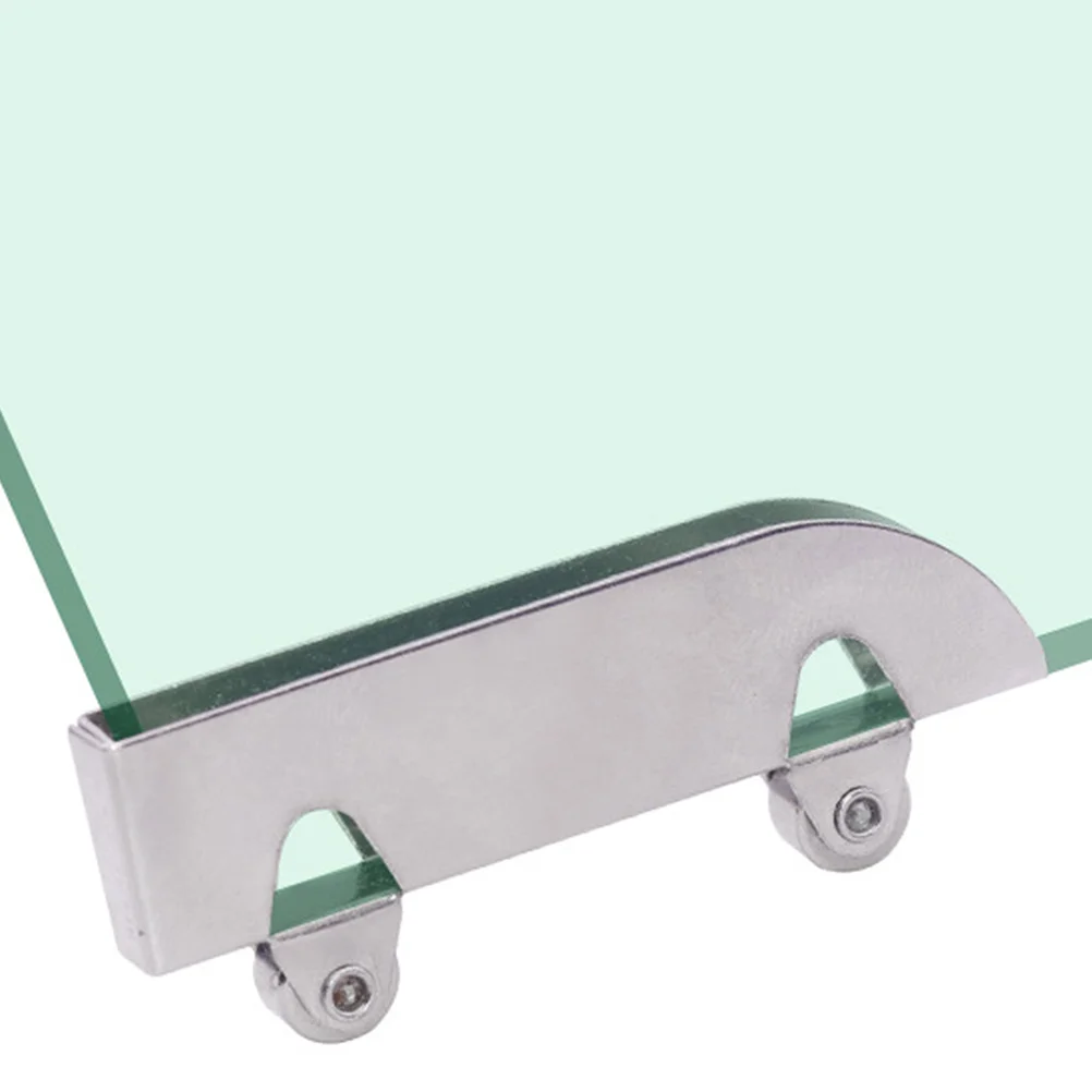 25 قطعة عجلات الباب الزجاجي دائم انزلاق دش الباب بكرات استبدال أجزاء للحمام قمم أسفل البكرات العدائين