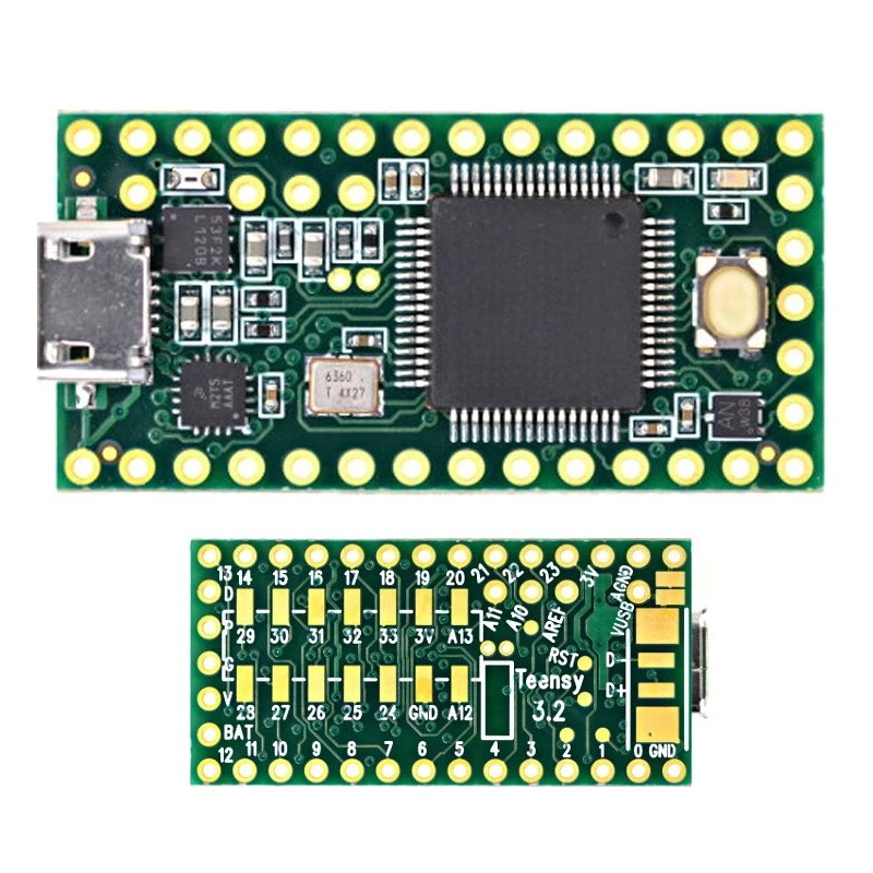 MK20DX256 Core Development Board, 32-bit ARM Cortex-M4, 256KB Flash 64KB RAM, USB & GPIO for Industrial Control & DIY