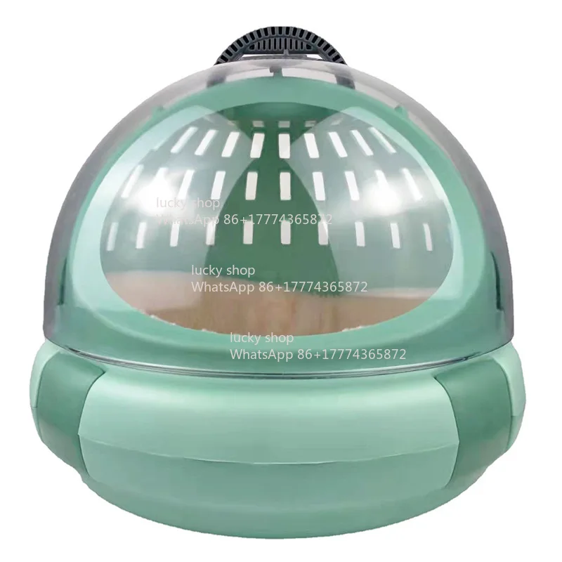 

Сумка для домашних животных, космическая капсула, встроенный туалет для кошачьего туалета, ящик для кошачьего туалета для собак, портативный выход