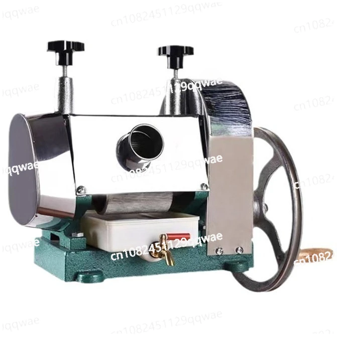 Hand Crank Stainless Steel SugarCane Machine Manual Sugar Cane Juicer 94% Sugar Cane Juice Machine 50kg/H