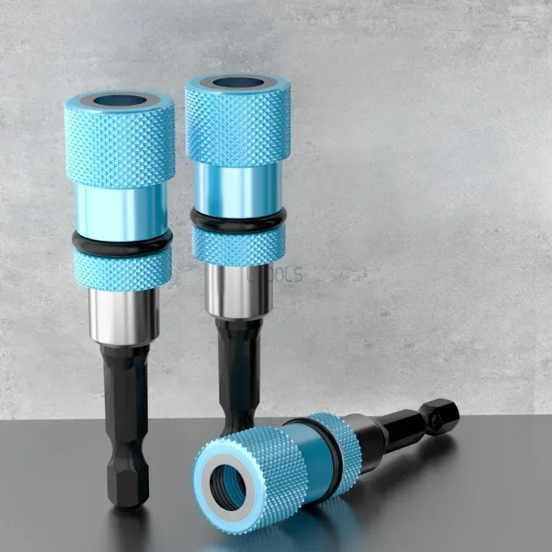 Varilla de conversión rápida de límite Hexagonal magnético fuerte, herramientas de conexión de conversión de acero al cromo vanadio duraderas resistentes a la oxidación