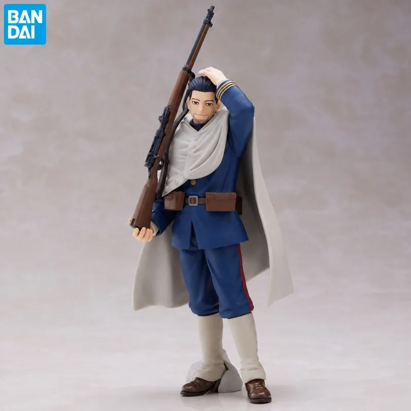 

In Stock Bandai Original Banpresto Golden Kamuy Ogata Hyakunosuke Action Figure Model Doll Brand New Boxed Anime Characters Toys