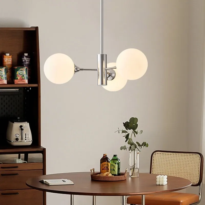 Vintage Bauhaus Designer LED Chandeliers Magic Bean Living Room Pendant Lamp Simple Medieval Study Restaurant Bar Lamps