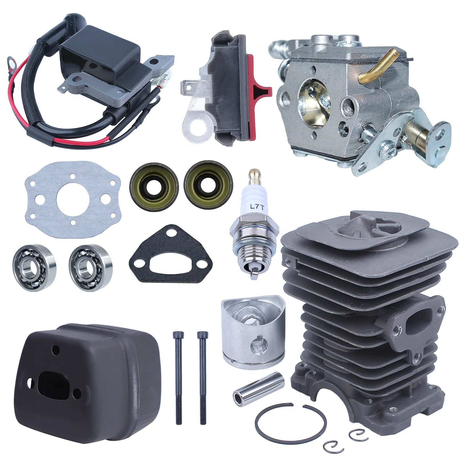Imagem -02 - Kit do Cilindro para Motosserra Husqvarna 38 mm 136 137 141 530069940530055128530016044545006044530071987