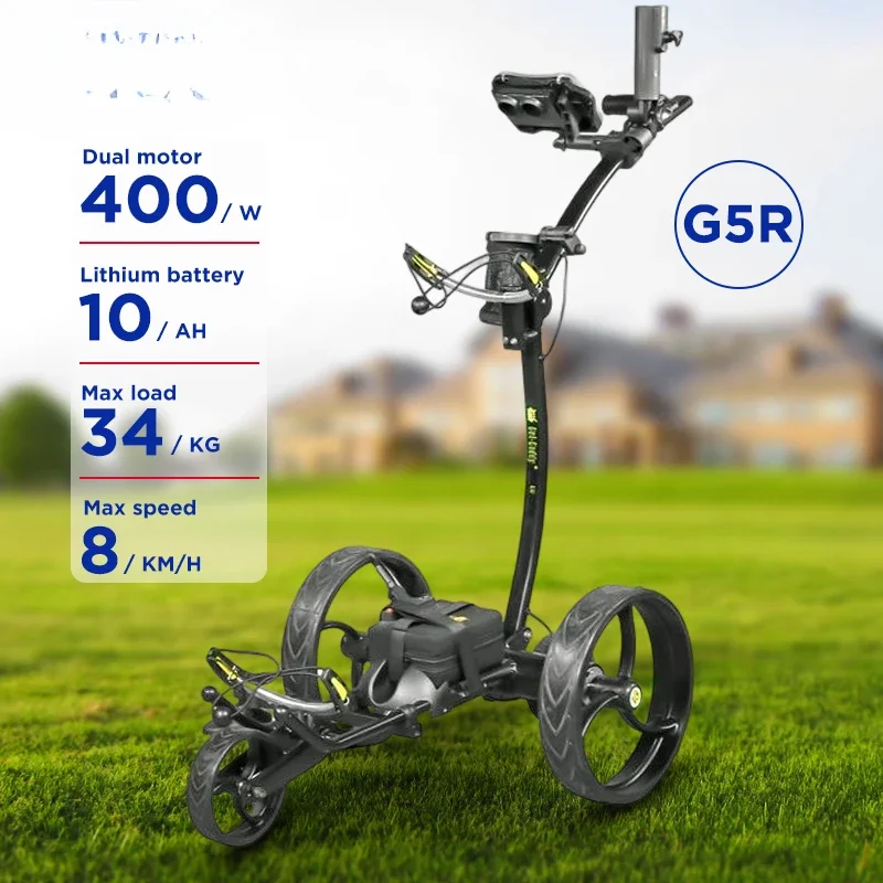 G5R 3-wheel Electric Folding Golf Scooter Remote Control Multi-function