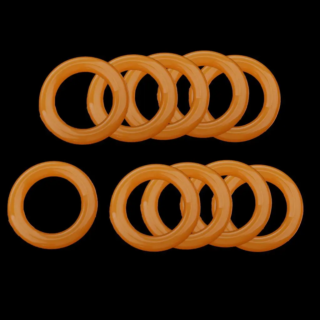 10er Pack Nähmaschine mittlerer Gummi Spulen wickler Ring O Ring synthetischer Gummi Nähmaschine Wickler Gummi Zubehör 25mm