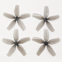 2Pairs DT90MMX5 90mm 3.5inch 5-Blade 1.5mm Shaft Propellers for RC FPV Racing Drones Plane Freestyle Cinewhoop DIY Parts