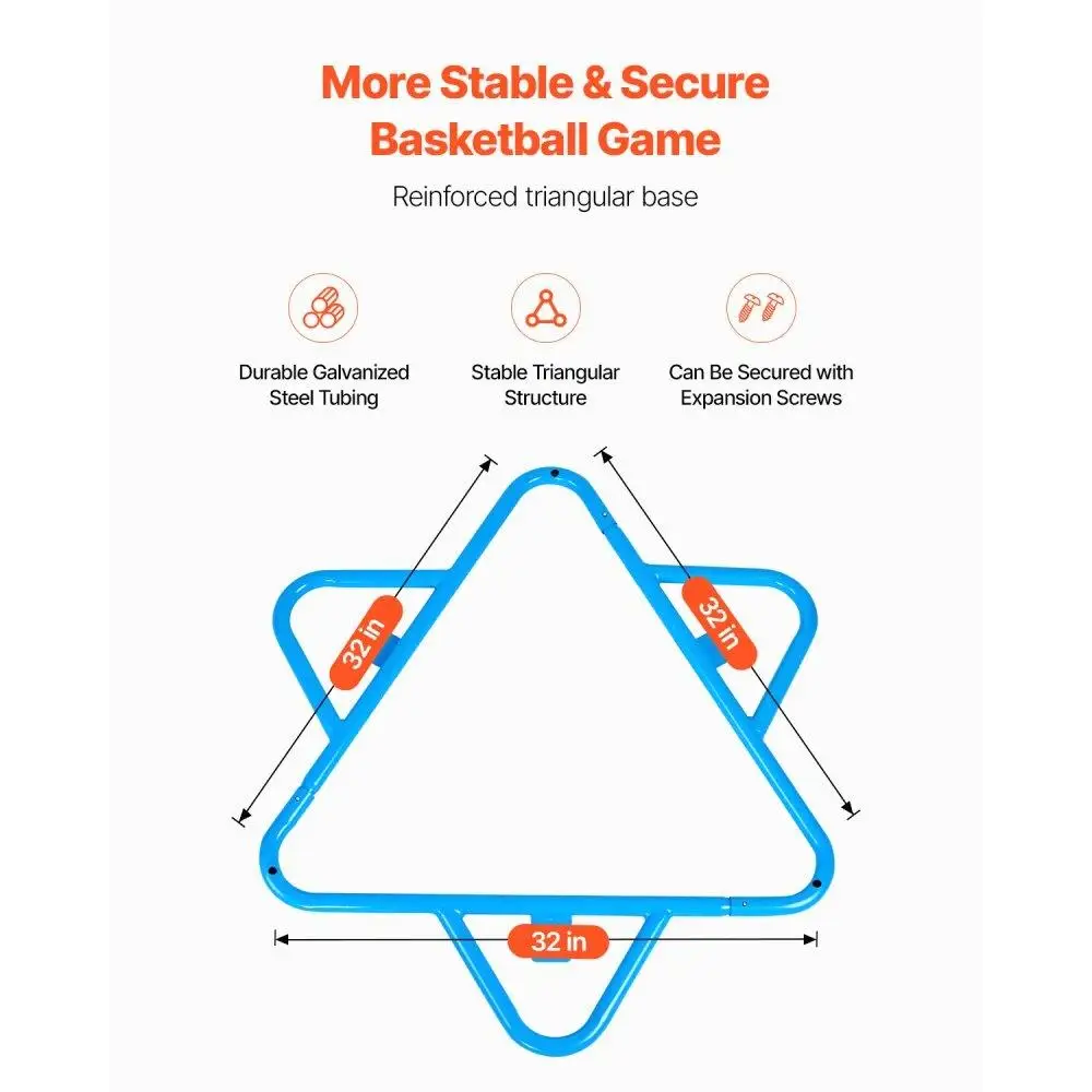 子供用バスケットボールフープ 4フープ ポータブル 高さ調節可能 バスケットボールスタンド