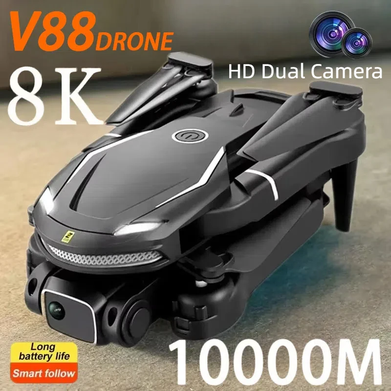 For XIAOMI V88 Drone 8K 5G Professional HD Dual Camera Aerial Photography Remote Control Aircraft Quadcopter Toy UAV 10000M - Image 2