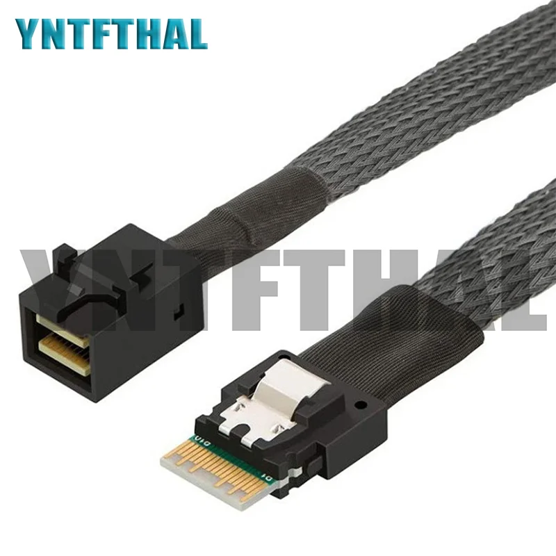 

PCIE4.0 SAS SFF-8654 4i 38P для SAS HD SFF-8643 Cable