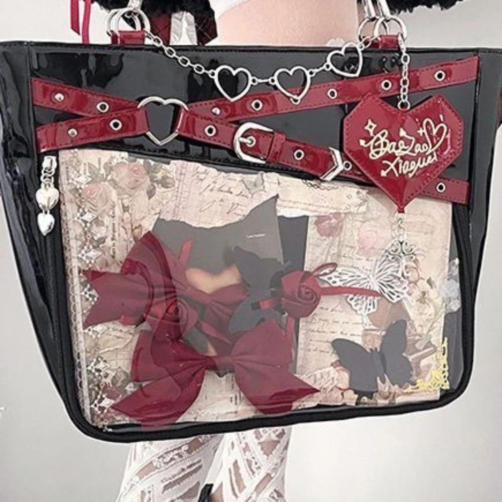 Hot Girl Fashion Street Commuter Itabag Large Capacity Leisure Women's Tote Bag Shoulder Crossbody Bags Shopping Handbag