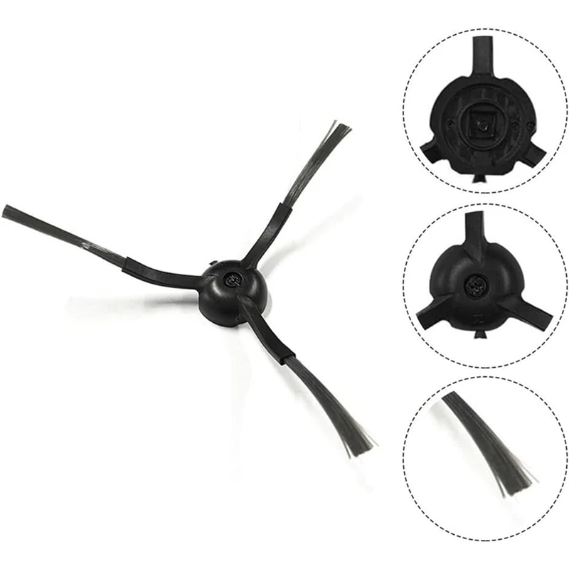 Para Cecotec Conga 11090 Robot aspirador Cepillo Lateral principal filtros HEPA paño de mopa piezas de repuesto