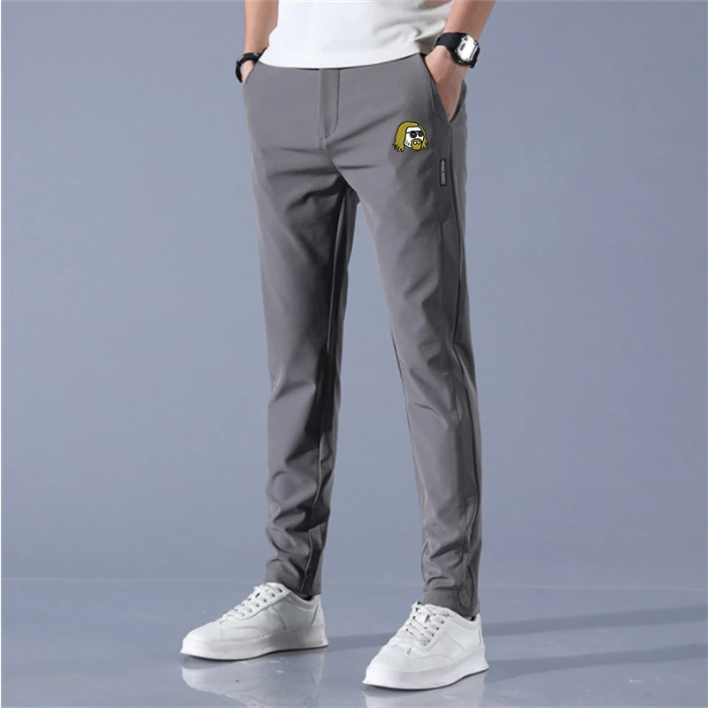 2024 Golf wear Spring and Autumn men\'s golf pants High quality elastic fashion casual breathable sports pants Size 29-38