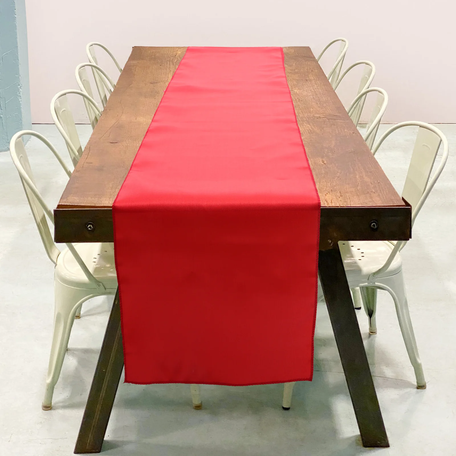 

5Pcs Table Runner Polyester Wedding Banquet Party Decorative Tablecloth Festival Home Table Runner Hotel Tablecloth