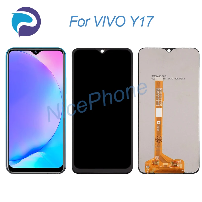 

ДЛЯ VIVO Y17 LCD дисплей кодирующий преобразователь сенсорного экрана в сборе Замена 6,35 "V1901/1A,1901/2/2-19 для VIVO Y17 экран ЖК-дисплей