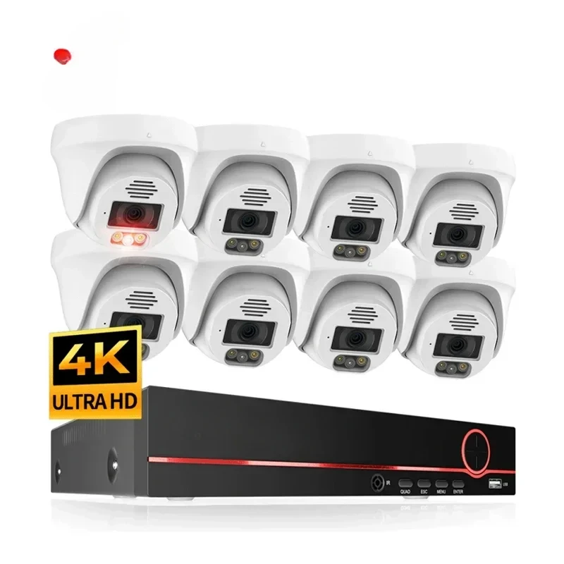 

Full HD 8mp security ip s kit 8 ch Outdoor Home Poe Nvr Cctv Ip Surveillance Security System