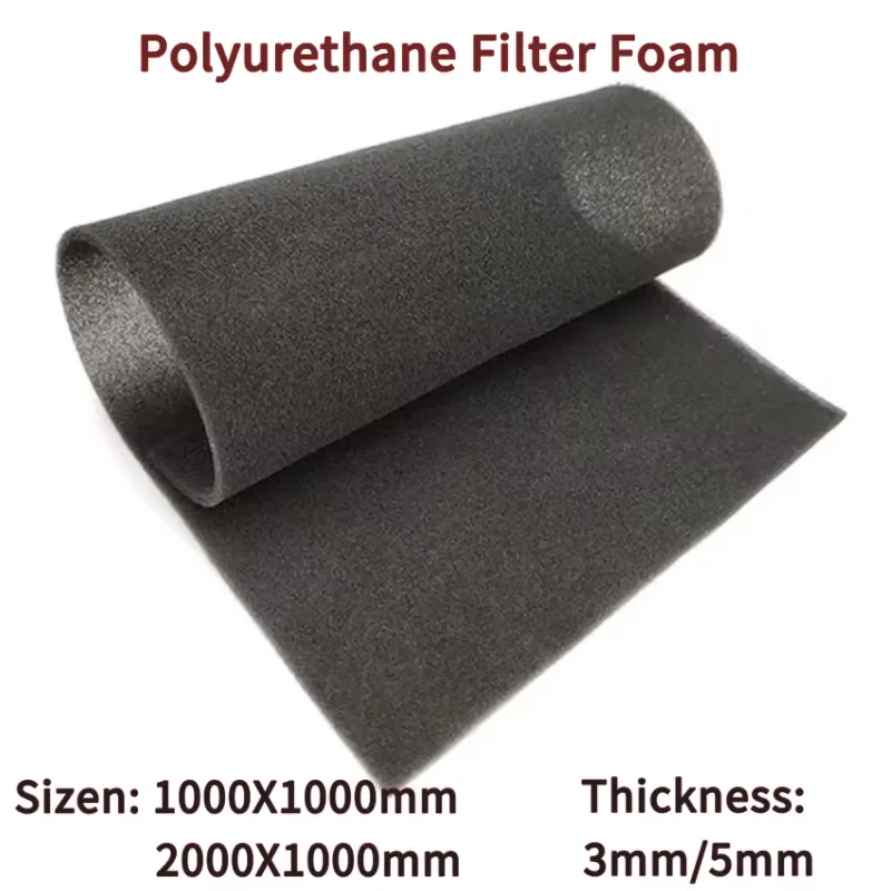 1M~2M High Density Polyurethane Filter Foam 10ppi~60ppi With Multiple Pore Sizes Optional For All