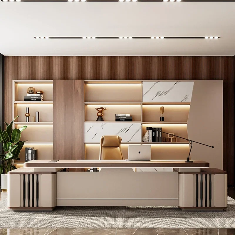 European Office Table Motion Desk Square Bureau De Travail Gaming Office Desks Study Height Craft Tavolino Commercial Furniture