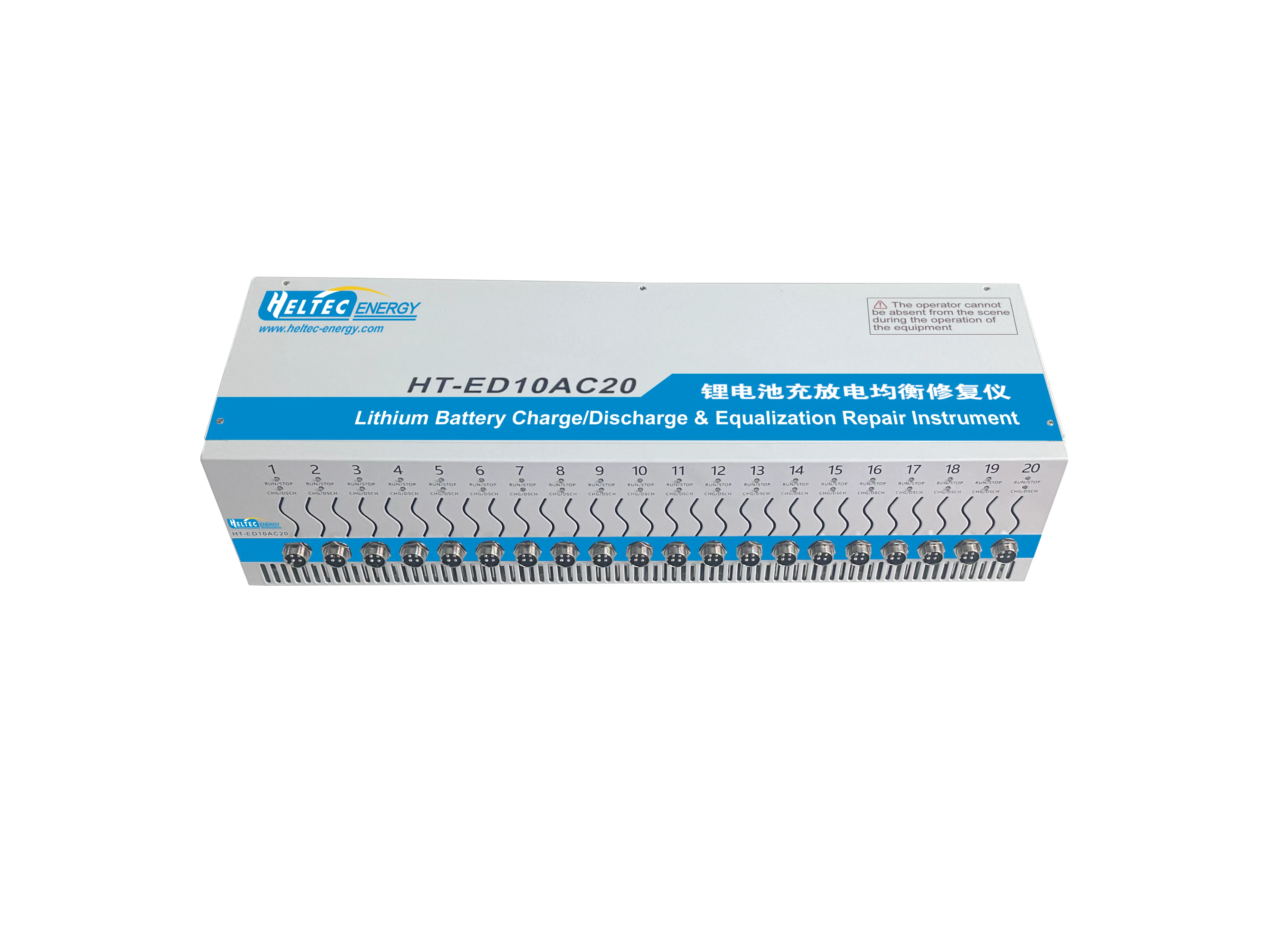 Heltecbms 20 Channel Battery Capacity Tester 10A Charge/Discharge Volatge equalizer/18650/21700 Lipo/Lifepo4 battery car repair