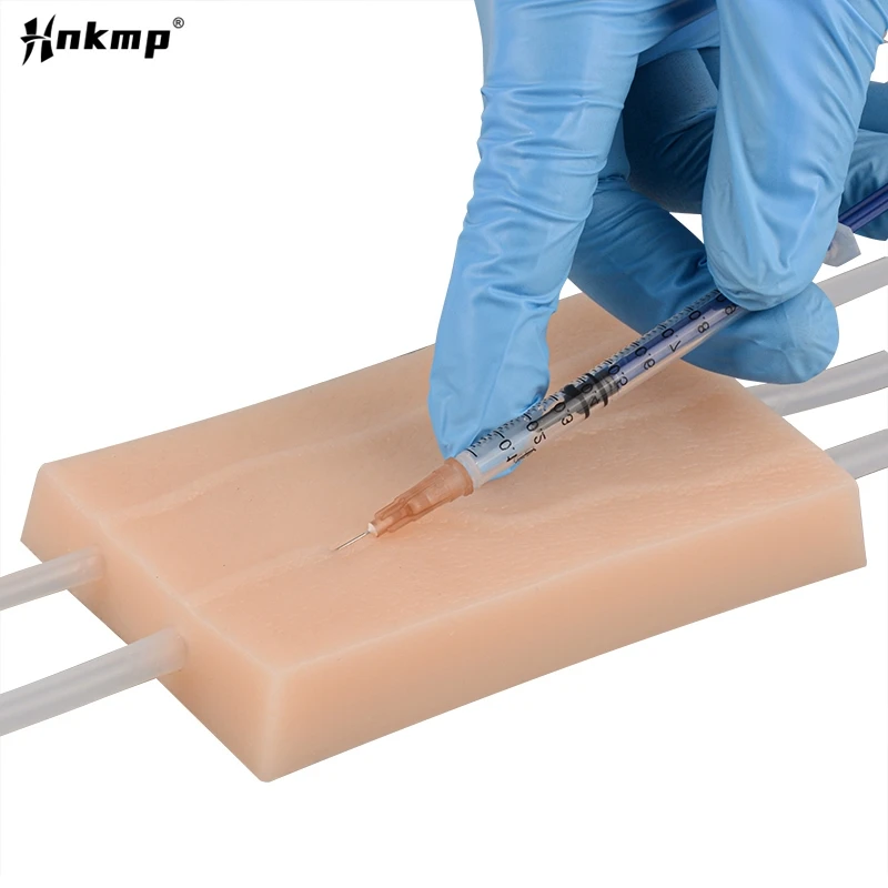 Venipuncture Subcutaneous Injection Training Pad Skin Blood Vessels Injection Practice Model for Nurses Student