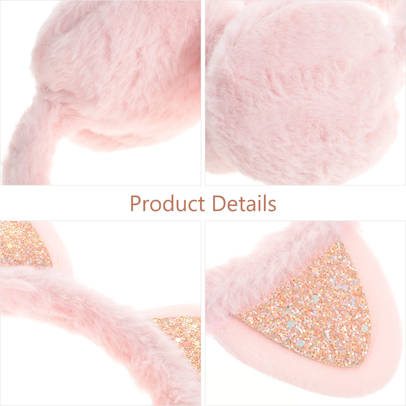 Winter Warm Headbands Running Headphones Ear Warmers Adjustable Earmuff Pink Girls Muffs Baby Slippers for Men