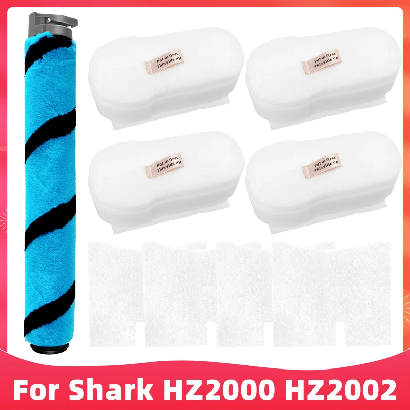 For Shark HZ2002 HZ2000 Vertex Ultralight Corded Stick Vacuum Soft Roller Post Motor Filter Felt Filter Spare Parts Accessories