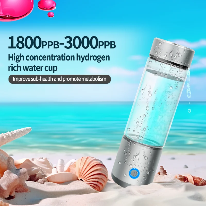 

Portable Hydrogen Water Generator Alkaline Maker Rechargeable Water Ionizer Bottle Super Antioxidan Hydrogen-Rich Water Cup