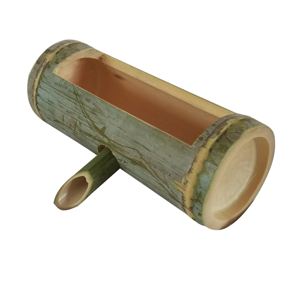 

Bamboo Water Dispenser Garden Decor Fountain Outdoor Fountains Fish Tank Filter