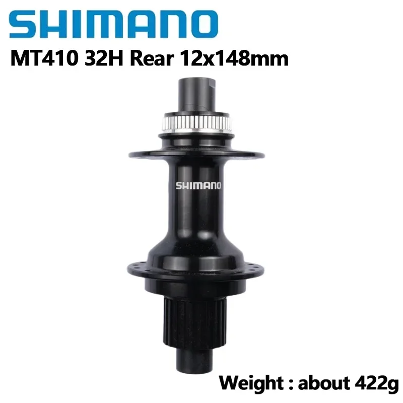 SHIMANO MT400 HB-MT400-B 32 Holes Front Rear Freehub CENTER LOCK