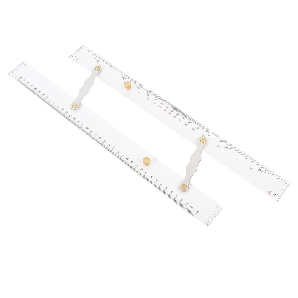 450mm High Transparency Marine Navigation Plotter Parallel Ruler Sea Chart Plotting Tool Parallel Ruler Measure Divider