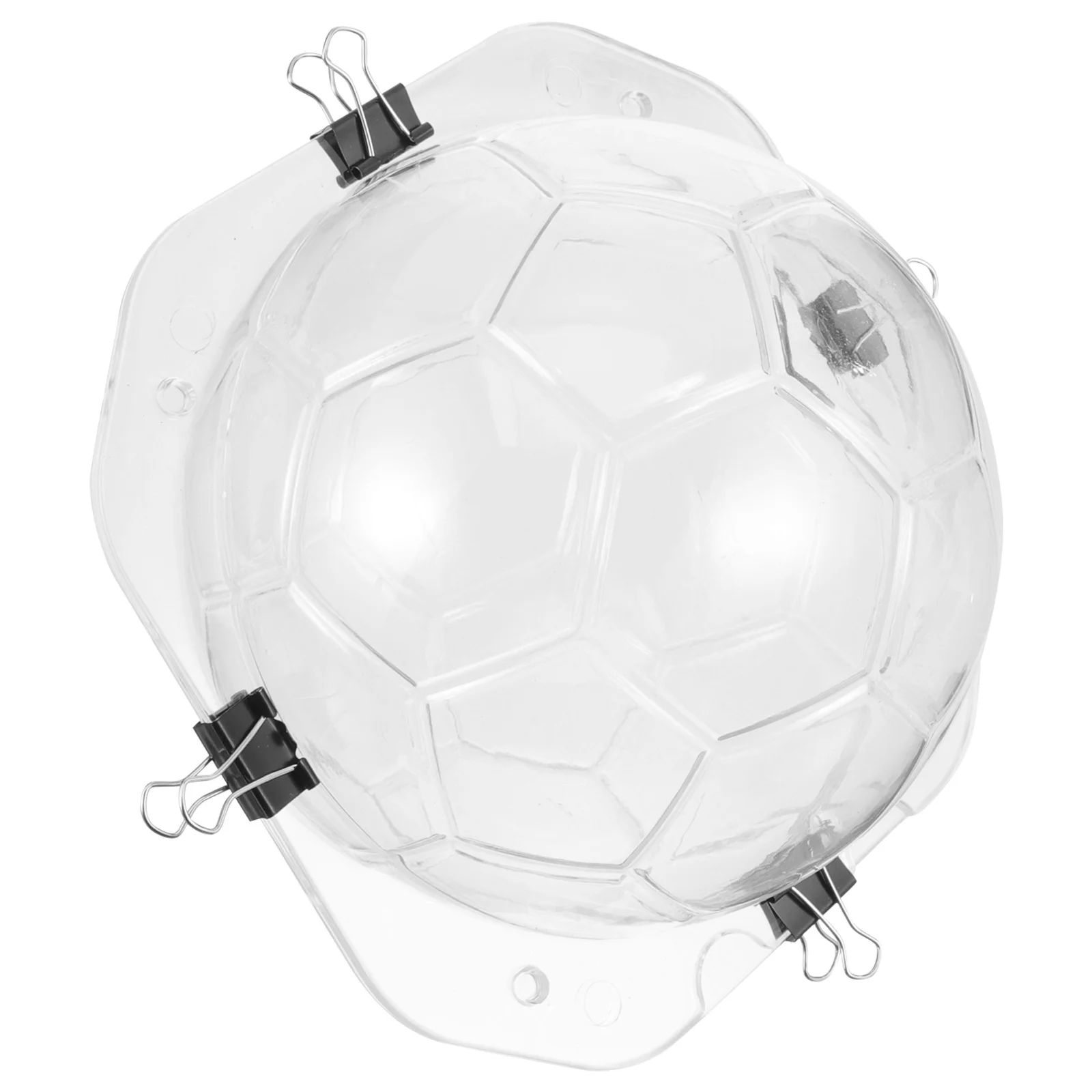 

2Pcs Plastic Football Chocolate Molds 3D Nonstick Baking Supplies Cake Candy Cookie DIY Mold Chocolate Molds Baking Supplies