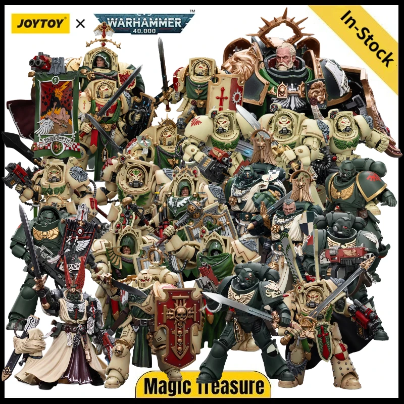 【En stock】JOYTOY Warhammer 40K Dark Angels Lion Jonson Azrael Lazarus Deathwing Terminator Belial Asharr Nadael Deathwing Knight