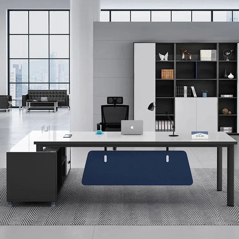 Salon Reception Office Desk Sofa Side Desks Simple Computer Offices Room Standing Entertainment Escrivaninha Trendy Furniture