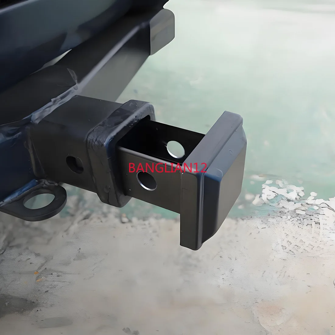 صندوق تخزين بأدراج مخفية لشريط المقطورة، غطاء غبار للفم المربع