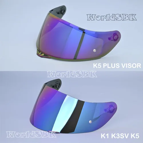 Imagen 2 del producto Lente de Casco para AGV K5 K5S K3SV K1 K1S Compact ST, visera para Casco de motocicleta, protector de parabrisas, accesorios para motocicleta, gafas Casco