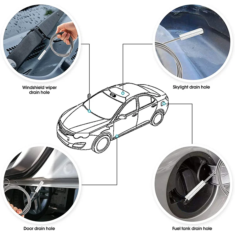 أداة فرشاة تنظيف تجريف السيارة لـ Mercedes Benz AMG W204 W213 W212 W126 W205 W168 W169 W176 W177 GLC GLK GLA GLR