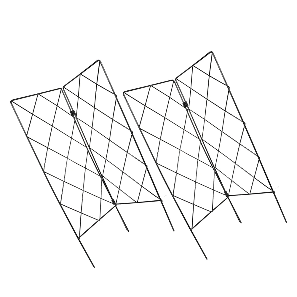 

2pcs Plant Trellis Foldable Gardening Bracket 20x53cm Climbing Raspberry Trellis Frame for Vine Plants Outdoor Indoor