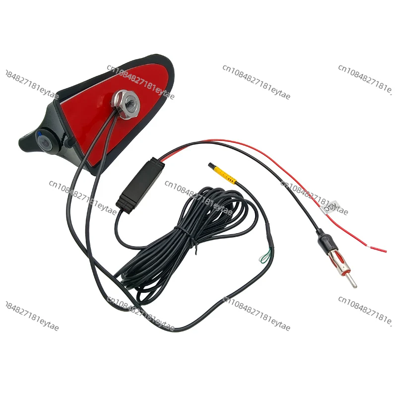 Car Shark Fin Antenna with Signal Receiving Antenna Shark Fin Radio AHD Streaming Media Surveillance Camera Antenna