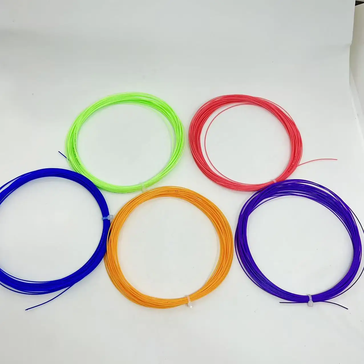 Alpha 10Pcs Badminton Racket String 0.7mm BS710 Durable Polymer Badminton String Net