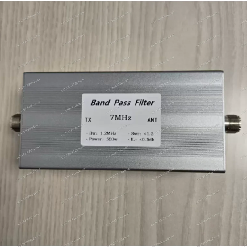 7MHz  Band Pass Filter – Reduces Clutter & Spurious Signals, Improves Weak Signal Reception, 500W PEP