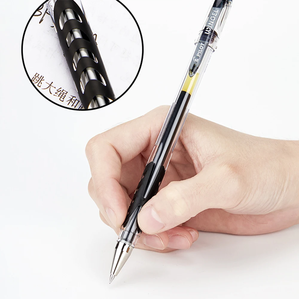 Imagem -03 - Kawaii Gel Pen para Escrever 0.5 mm 0.38 mm Azul Vermelho Preto Azul para a Escola Artigos de Papelaria Material de Escritório Japão Pcs