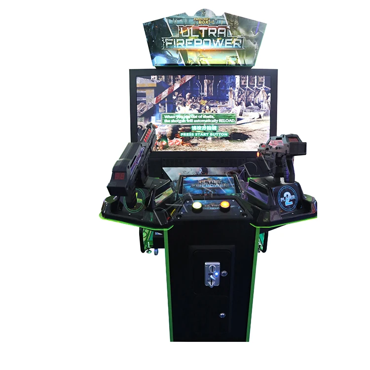 Arcade Machine Coin Operated Shooting Game Machine, Aliens Shooting Game Machine, Kids Shooting Machine for Sale