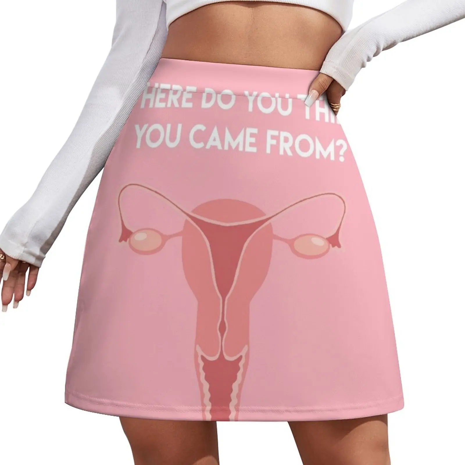 

The Uterus Women's March 2019 Shirt Mini Skirt korean style clothes sexy short mini skirts elegant skirts for women Mini Skirt