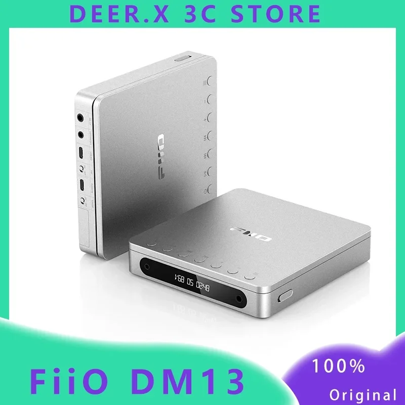 FiiO DM13 Portable Hifi Stereo CD Player 3.5mm/4.4mm Supports Grab Track Transcription And Aptxhd Bluetooth Transmission