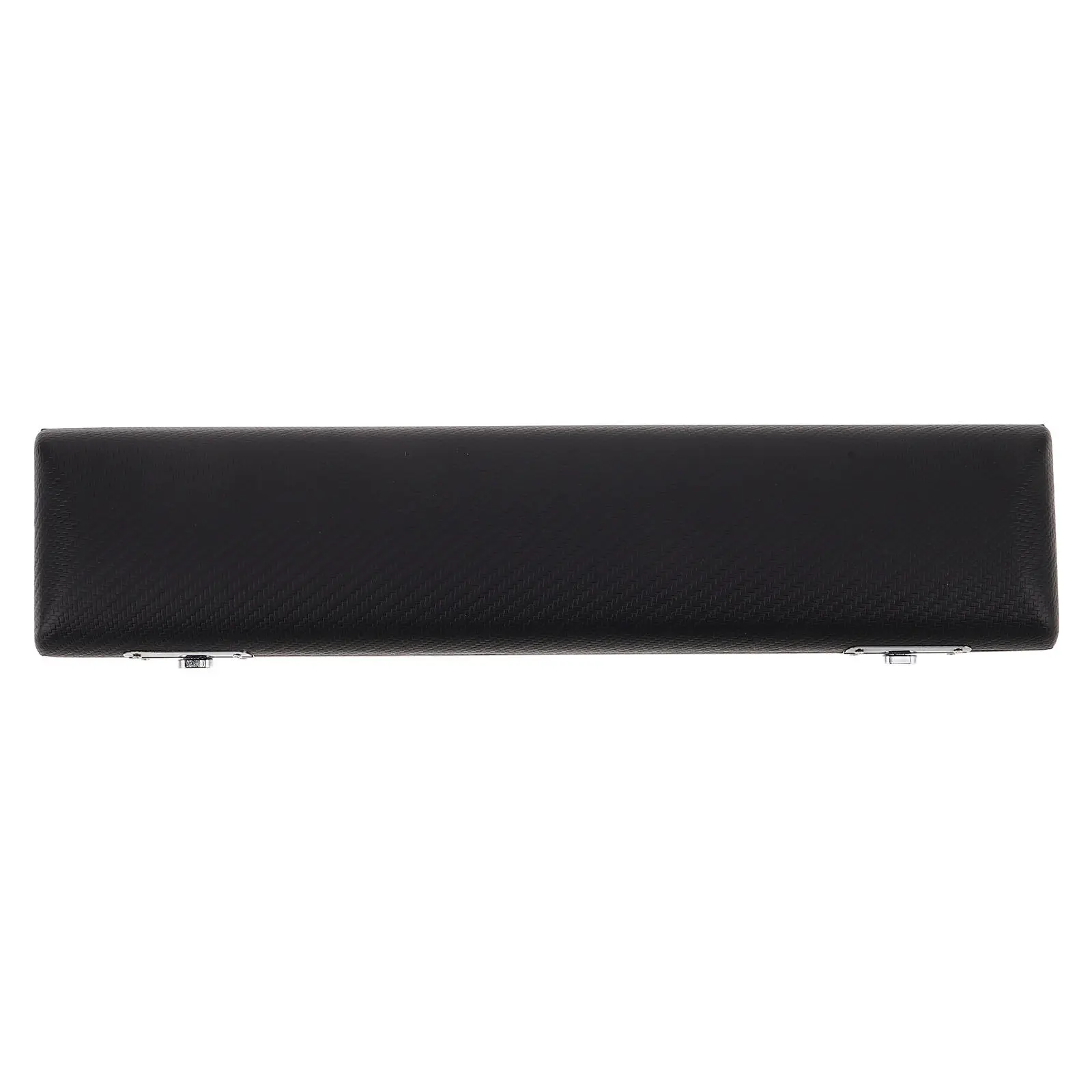 Portable 16 Hole Flute Case Hard Shell Cover Secure Storage Box for Musicians Students Beginners Protective Musical Instrument
